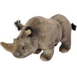 Wild Republic White Rhino Stuffed Animal 12"