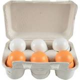 Magni Rollelegetøj Magni Wooden Eggs in Box 1824