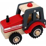 Magni Biler Magni Wooden Tracktor with Rubber Wheels 2438
