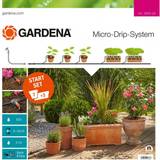 Kunstvanding Gardena Micro Drip System Starter Set Plant Pots M