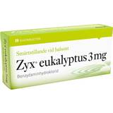 Benzydaminhydroklorid Håndkøbsmedicin Zyx Eukalyptus 3mg 20 stk Sugetablet