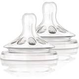 Philips Avent Natural Teat Slow Flow 1m+ 2-pack