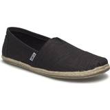 Bomuld - Herre Lave sko Toms Classics M - Washed Black Linen