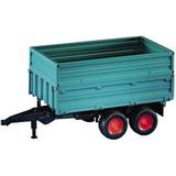 Løbehjul Bruder Tandemaxle Tipping Trailer with Removeable Top 02010