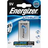 9V (6LR61) - Batterier Batterier & Opladere Energizer 9V Ultimate Lithium