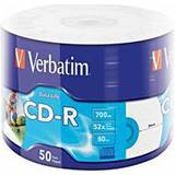 Verbatim CD-R 700MB 52x Spindle 50-Pack