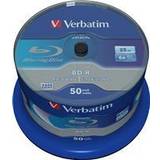 Verbatim Optisk lagring Verbatim BD-R 25GB 6x Spindle 50-Pack