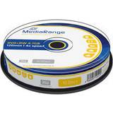 MediaRange DVD Optisk lagring MediaRange DVD+RW 4.7GB 4x Spindle 10-Pack