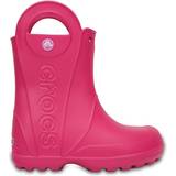 Crocs Uforede gummistøvler Crocs Kid's Handle It Rain Boot - Candy Pink