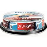 Dvd rw medie Philips DVD+RW 4.7GB 4x Spindle 10-Pack