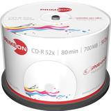Primeon Optisk lagring Primeon CD-R 700MB 52x Spindle 50-Pack