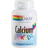 Solaray C-vitaminer Vitaminer & Mineraler Solaray Calcium Kids Tyggetablet 90 stk