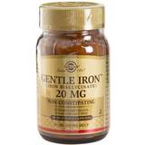 Hjerner Vitaminer & Mineraler Solgar Gentle Iron 20mg 90 stk