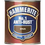 Metalmaling - Oliebaseret Hammerite No.1 Anti Rust Metalmaling Brun 0.75L