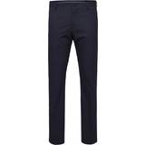 Selected Slim Bukser & Shorts Selected Slim Fit Suit Trousers - Blue/Navy Blazer