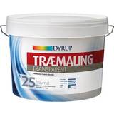 Dækmaling - Træfarver Dyrup Transparent 25 Træmaling Hvid 0.75L