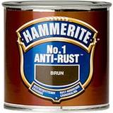 Grundmalinger Hammerite No.1 Anti Rust Metalmaling Brun 0.25L