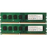 8 GB - DDR3 - Sort RAM V7 DDR3 1600MHz 2X8GB (V7K1280016GBD-LV)