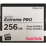 CFast 2.0 Hukommelseskort SanDisk Extreme Pro CFast 2.0 525/450MB/s 256GB
