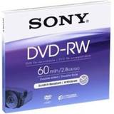 Optisk lagring Sony DVD-RW 2.8GB 2x Jewelcase 1-Pack 8cm