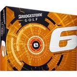 Orange Golfbolde Bridgestone E6 (12 pack)