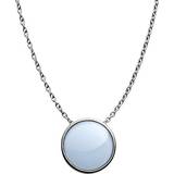 Belcher Chains Halskæder Skagen Sea Glass Necklace - Silver/Blue