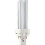 G24q-1 Lysstofrør Philips Master PL-C Fluorescent Lamp 10W G24Q-1 830