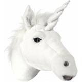 Hvid Væghoveder Brigbys Unicorn Mini Head