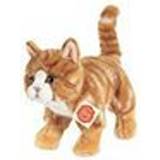 Hermann Teddy Cat Standing Red Striped 906827