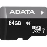 64 GB - microSDHC Hukommelseskort Adata Premier MicroSDHC UHS-I U1 64GB