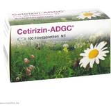 KSK-Pharma Vertriebs AG Astma & Allergi Håndkøbsmedicin Cetirizin-ADGC 100 stk Tablet