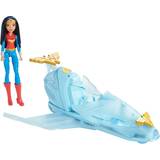 Plastlegetøj - Superhelt Dukker & Dukkehus Mattel DC Super Hero Girls Wonder Woman & Invisible Jet Dolls