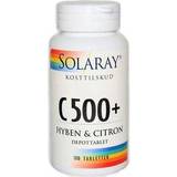 Citroner Vitaminer & Mineraler Solaray C500+ Hyben Og Citron 100 stk