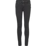 Vero Moda 32 - Grå Bukser & Shorts Vero Moda Slim Fit Medium Waist Jeans - Grey/Dark Grey Denim