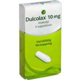 Håndkøbsmedicin Dulcolax 10mg 6 stk Stikpiller