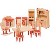 Dukkehusmøbler Dukker & Dukkehus Goki Furniture for Flexible Puppets Kitchen 51951