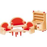 Dukkehusmøbler Dukker & Dukkehus Goki Furniture For Flexible Puppets Living Room