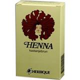 Herbique Styrkende Hårfarver & Farvebehandlinger Herbique Henna Kastanjebrun 125g