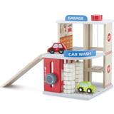 New Classic Toys Parkeringshuse & Garager New Classic Toys Garage with Carwash & 2 Cars 11041