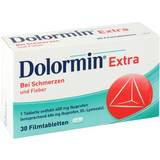 Johnson & Johnson Smerter & Feber - Smertestillende tabletter Håndkøbsmedicin Dolormin Extra 400mg 30 stk Tablet