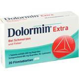 Johnson & Johnson Smerter & Feber - Smertestillende tabletter Håndkøbsmedicin Dolormin Extra 400mg 20 stk Tablet