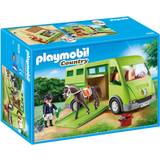 Plastlegetøj Legesæt Playmobil Hestetransporter 6928