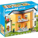 Plastlegetøj Legesæt Playmobil Modern House 9266