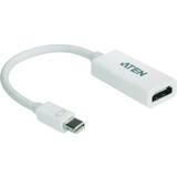 Aten DisplayPort-kabler - Han – Hun Aten Mini DisplayPort - HDMI M-F 0.2m