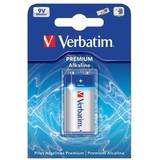 Verbatim Sort Batterier & Opladere Verbatim 9V Alkaline 1-pack
