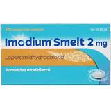 Loperamid Håndkøbsmedicin Imodium Smelt 2mg 12 stk Tablet