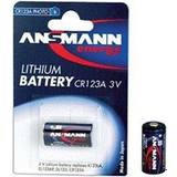 CR123A - Litium Batterier & Opladere Ansmann CR123A