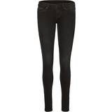 26 - Bomuld - Lav talje Bukser & Shorts Noisy May Eve Lw Skinny Fit Jeans - Black/Black