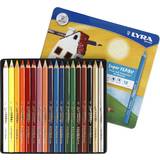 LYRA Farb-Riese Color Pencil Varnished 18-pack