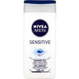 Dermatologisk testet - Herre Bade- & Bruseprodukter Nivea Men Sensitive Shower Gel 250ml